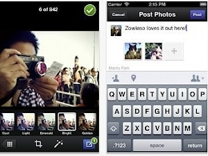 Facebook обзавелась приложением для работы с фотографиями