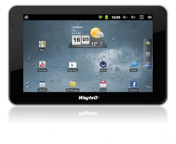 Три шага до планшета. GPS-навигатор WayteQ xTAB-50  
