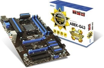 MSI официально представила системную плату AMD FM2+ Military Class 4  