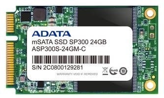 ADATA представила два новых твердотельных накопителя mSATA  