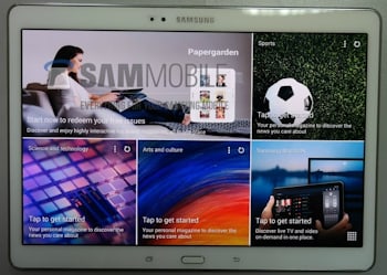 Samsung Galaxy Tab S «позирует» на фотографиях  