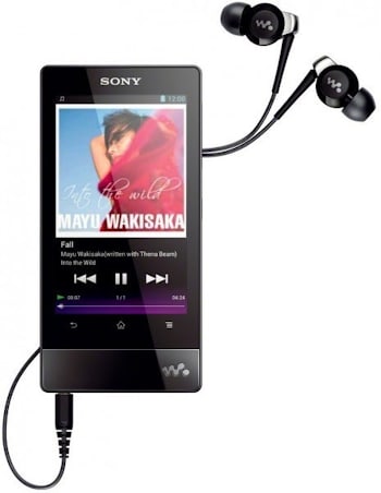 Sony представила карманный медиплеер Walkman F800  