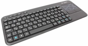 Умная пара: SmartTV и клавиатура Logitech Wireless Touch Keyboard K400