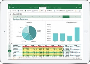 Microsoft анонсирует Office для iPad