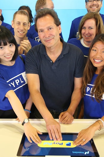 Акции PayPal размещены на бирже Nasdaq с торговым кодом PYPL