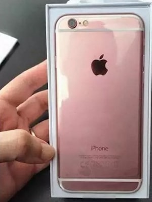 Фотографии розовой модели iPhone 6s
