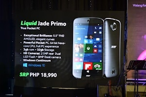 Acer Jade Primo выйдет в декабре 2015 года