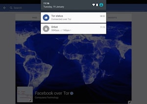 Facebook оснастила Android-клиент поддержкой Tor