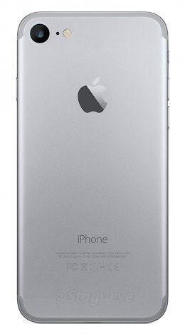 iPhone 7 позирует на шпионских фото