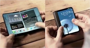 Samsung готовит смартфоны со складными экранами