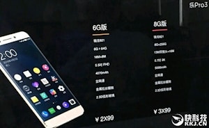 LeEco Pro 3 – суперфлагманский смартфон из Китая