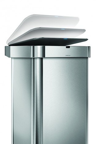 Умная мусорка Simplehuman с голосовым управлением