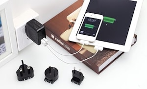 Huntkey показала линейку двойных USB зарядных устройств  