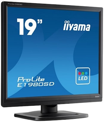 Квадратные мониторы iiyama E1980SD и B1980SD: для ценителей минимализма  