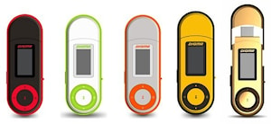 MP3-плеер Digma U1: цветовые вариации  