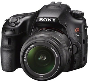 Зеркальный фотоаппарат Sony Alpha A57 с 16-мегапиксельной матрицей  