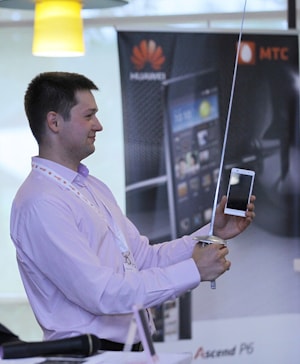 Ультратонкой смартфон Huawei Ascend P6 эксклюзивно в салонах МТС  