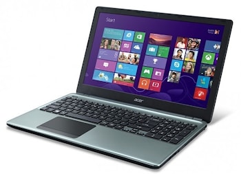 Acer Aspire E1 получили сенсорные экраны  