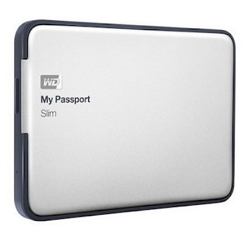MY PASSPORT SLIM: тонкий накопитель емкостью 2 ТБ  