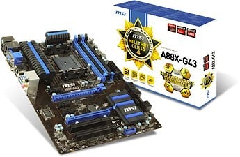 MSI официально представила системную плату AMD FM2+ Military Class 4  