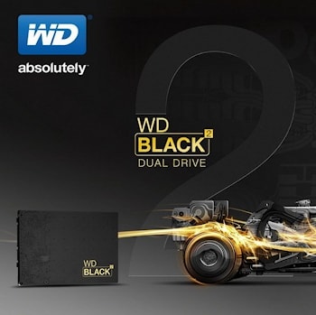 Устройство хранения данных, сочетающее SSD и HDD  