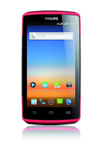 Philips Xenium W7555: прекрасное звучание  