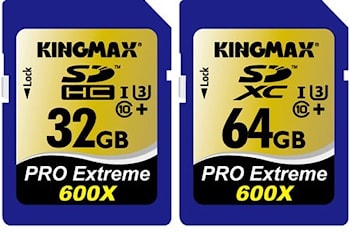 Карты памяти KINGMAX SDXC/SDHC PRO Extreme  