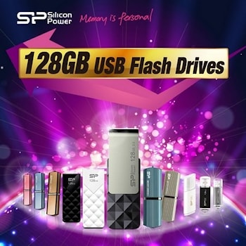 USB-накопители Silicon Power с объемом памяти в 128 ГБ  