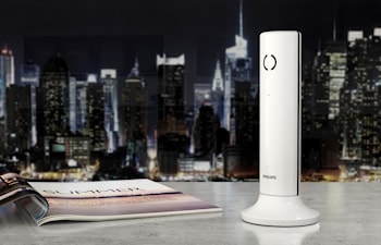 Беспроводной телефон Philips Linea в стильном корпусе  