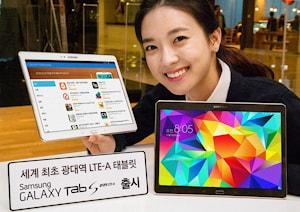 Samsung Galaxy Tab S 10.5: планшет с поддержкой LTE-Advanced  