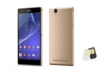 Sony Xperia T2 Ultra: теперь и в золоте  