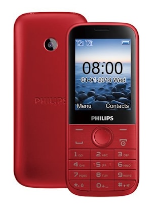 Philips Xenium E160 с поддержкой двух SIM-карт  