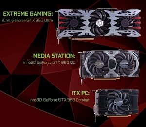 Представлены видеокарты iChill и Inno3D GeForce GTX 960  