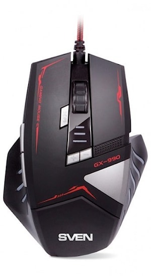 В продажу поступила мышка SVEN GX-990 Gaming  