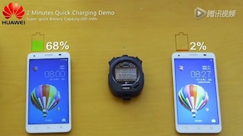 Скоростная подзарядка для смартфонов от Huawei  