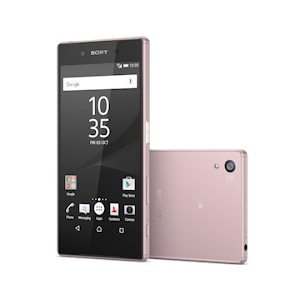 Смартфон Sony Xperia Z5 в розовом корпусе  