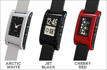 Часы Pebble на электронной бумаге  