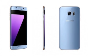 Galaxy S7 edge в синем корпусе  