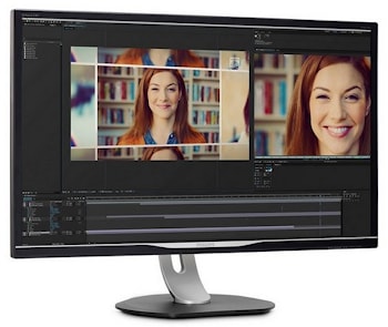 Технологии UltraClear и UltraColor в новом 4K-мониторе от Philips  