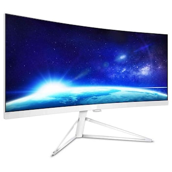 Изогнутый 34" ЖК монитор от Philips  