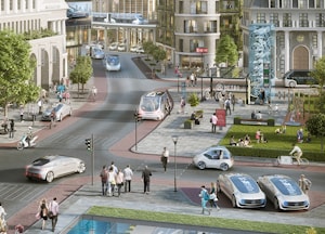 Платформа искусственного интеллекта Nvidia для беспилотного городского вождения  