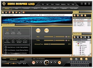 AV Music Morpher Gold: редактор музыкальных файлов  