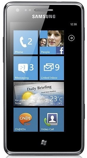 Samsung анонсировала новый WP-смартфон Omnia M  