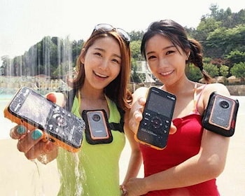 Водозащищенные камкордеры Samsung HMX-W350  