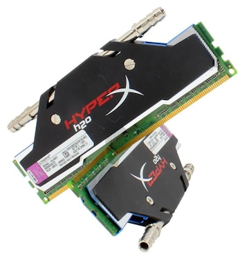 Модули памяти Kingston HyperX H2O с радиаторами для СЖО – просто добавь воды  