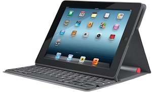 Logitech представила Solar Keyboard Folio - обложку для iPad и iPad 2  