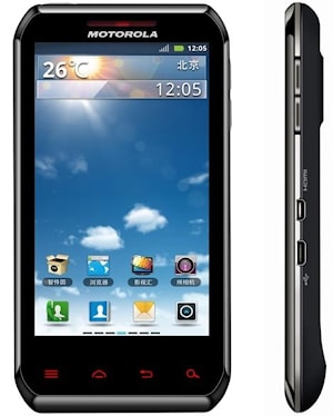 4-дюймовый Android-коммуникатор Motorola XT760  