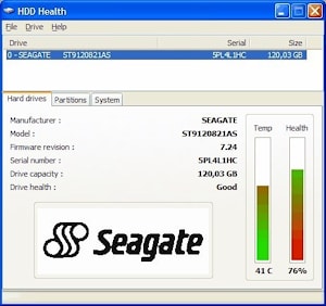 HDD Health: программа-тестировщик жестких дискамов  