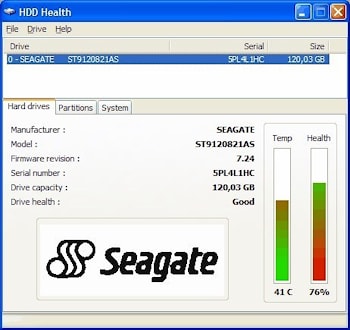 HDD Health: программа-тестировщик жестких дискамов  