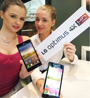 LG показала четырехъядерный телефон Optimus 4X HD  